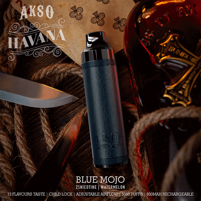 Kit de dosettes de pré-remplissage HCigar AKSO HAVANA 600mAh