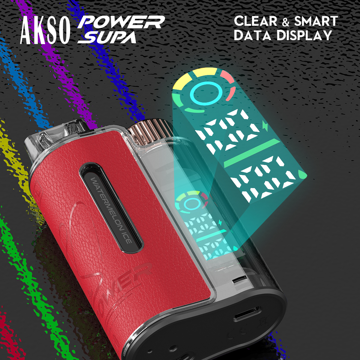 SUPA POWER - DTL Big Cloud à puissance variable 18 000 bouffées 