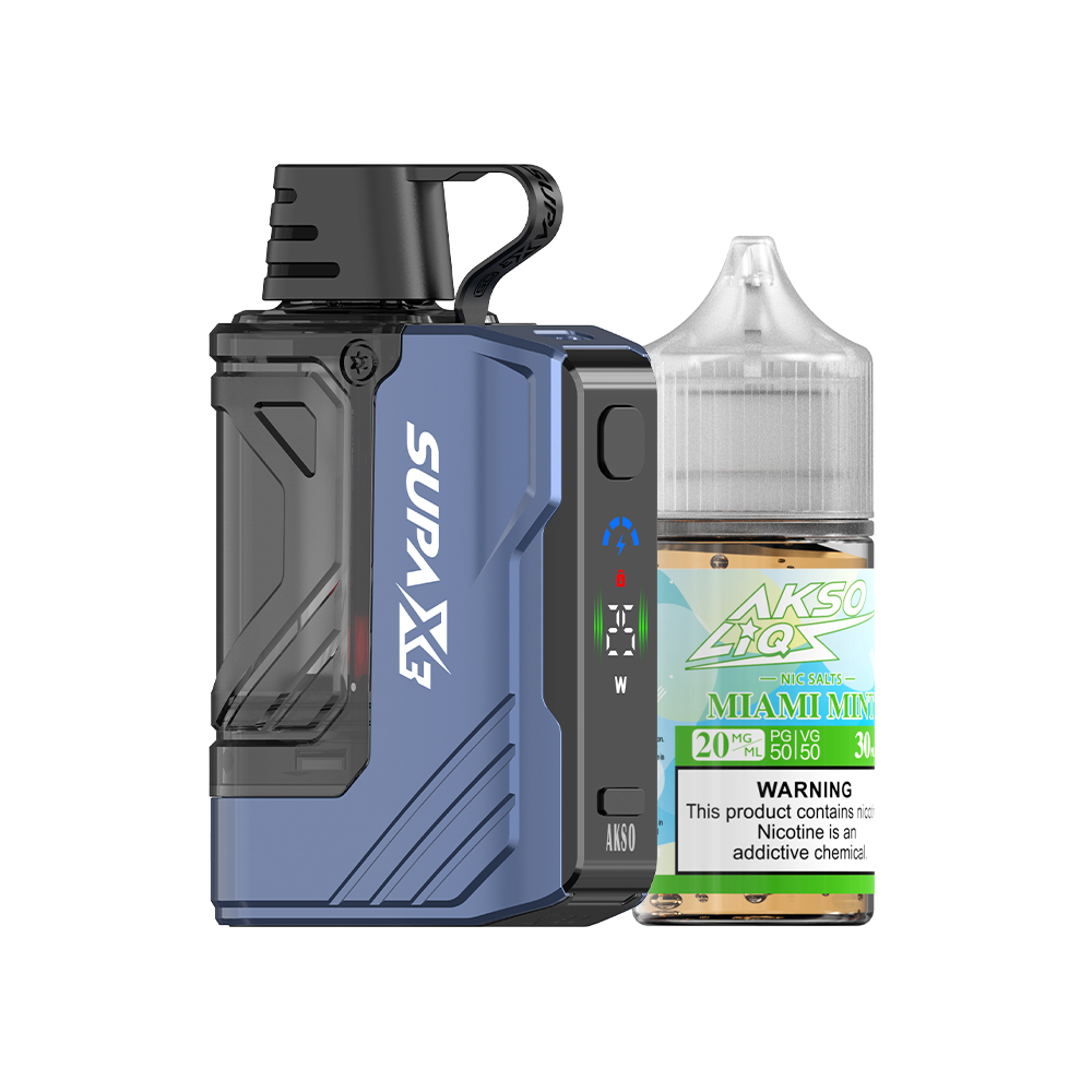 AKSO SUPA X3 OS – Kit de dosettes rechargeables de pointe avec une énorme capacité de 20 ml