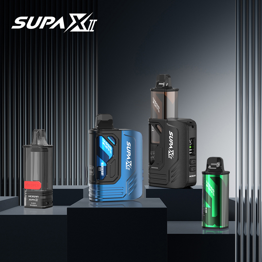 SUPA XII - Écran intelligent à puissance variable rechargeable pré-rempli compatible