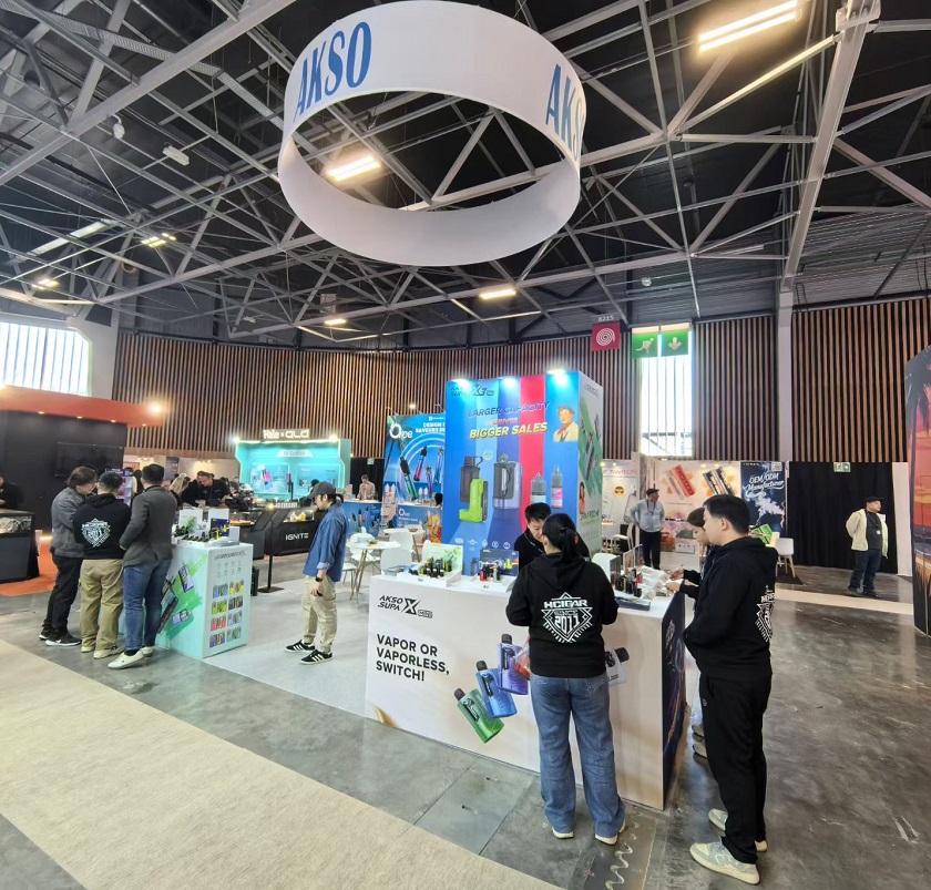 AKSO s'impose au VAPEXPO PARIS 2026 avec l'innovation de sa marque